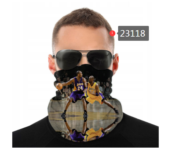 NBA 2021 Los Angeles Lakers #24 kobe bryant 23118 Dust mask with filter